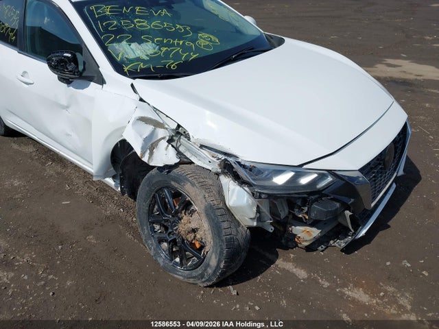 Aukcja sprzedaży 2022 Nissan Sentra S/s Plus, vin: 3N1AB8BV9NY209744, numer aukcji: 12586553