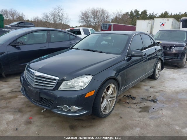 12553800 :رقم المزاد ، WDDGF8AB2DA804544 vin ، 2013 Mercedes-benz C 300 4matic مزاد بيع