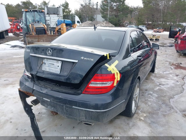 12553800 :رقم المزاد ، WDDGF8AB2DA804544 vin ، 2013 Mercedes-benz C 300 4matic مزاد بيع