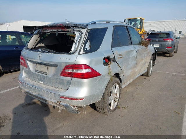Aukcja sprzedaży 2013 Mercedes-benz Ml 350 Bluetec 4matic, vin: 4JGDA2EB9DA262213, numer aukcji: 12586571
