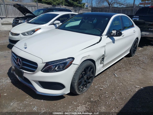 12586583 :رقم المزاد ، 55SWF4KB9GU109341 vin ، 2016 Mercedes-benz C 300 4matic مزاد بيع