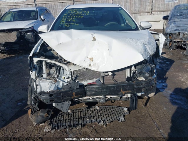 12586593 :رقم المزاد ، 2T1BURHE8GC693384 vin ، 2016 Toyota Corolla L/le/le Pls/prm/s/s Pls مزاد بيع