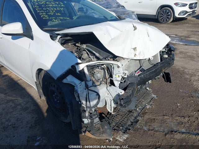 12586593 :رقم المزاد ، 2T1BURHE8GC693384 vin ، 2016 Toyota Corolla L/le/le Pls/prm/s/s Pls مزاد بيع