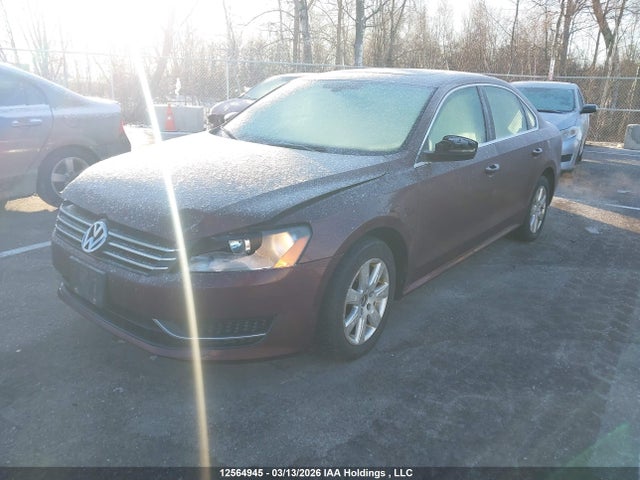 Auction sale of the 2013 Volkswagen Passat 2.5l Comfortline, vin: 1VWBH7A38DC069877, lot number: 12564945
