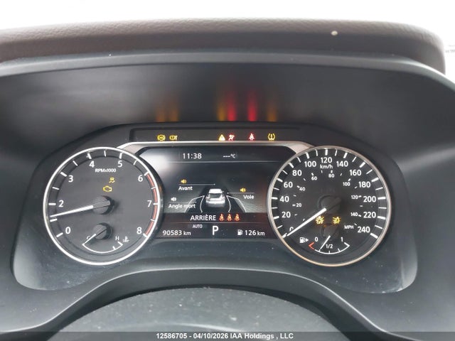 12586705 :رقم المزاد ، JN8BT3BB6NW339645 vin ، 2022 Nissan Rogue Sv مزاد بيع