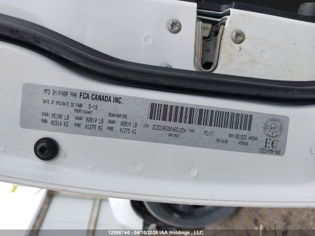 Aukcja sprzedaży 2019 Chrysler 300 Limited, vin: 2C3CCAEG5KH651224, numer aukcji: 12586744