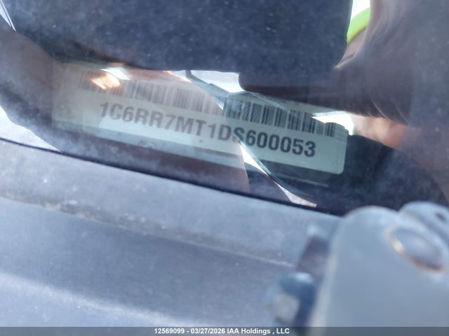Aukcja sprzedaży 2013 Ram 1500 Sport, vin: 1C6RR7MT1DS600053, numer aukcji: 12569099