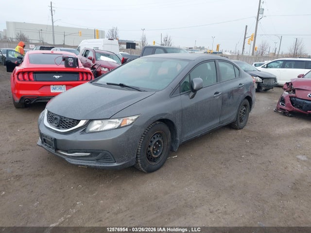 2013 Honda Civic Lx მანქანა იყიდება აუქციონზე, vin: 2HGFB2F45DH037249, აუქციონის ნომერი: 12576954