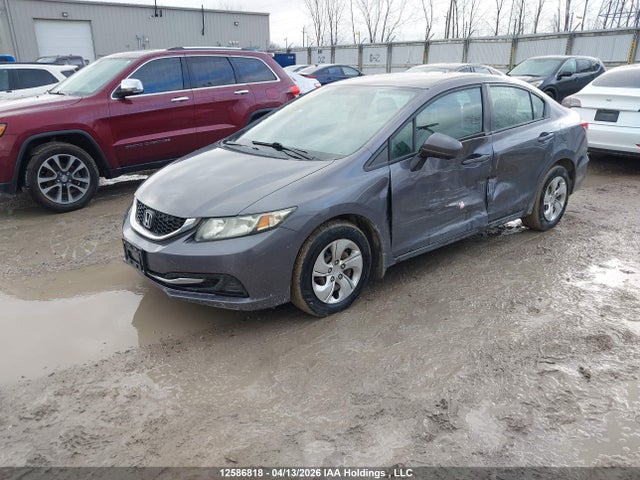 Aukcja sprzedaży 2014 Honda Civic Lx, vin: 2HGFB2E42EH008598, numer aukcji: 12586818
