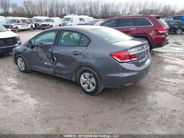 Aukcja sprzedaży 2014 Honda Civic Lx, vin: 2HGFB2E42EH008598, numer aukcji: 12586818