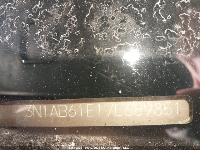 Продаж на аукціоні авто 2007 Nissan Sentra 2.0, vin: 3N1AB61E17L689851, номер лоту: 12586828