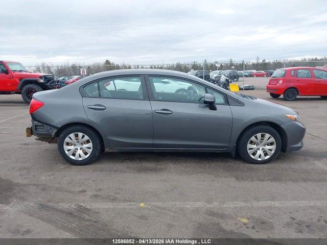 12586852 :رقم المزاد ، 2HGFB2F46CH041633 vin ، 2012 Honda Civic Lx مزاد بيع