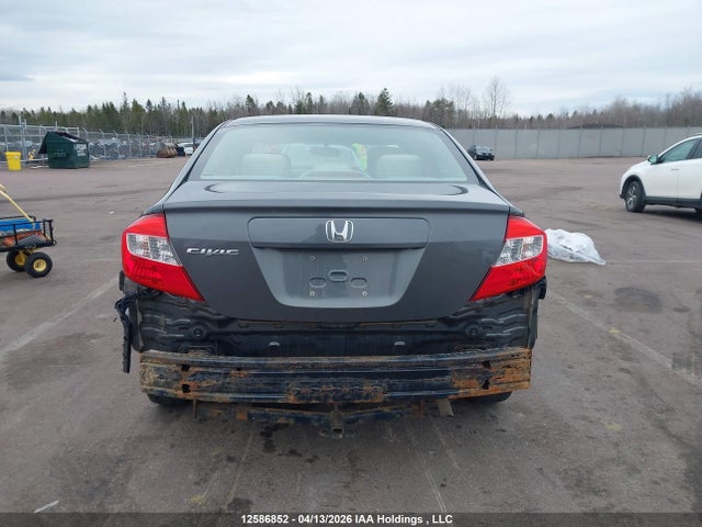 12586852 :رقم المزاد ، 2HGFB2F46CH041633 vin ، 2012 Honda Civic Lx مزاد بيع