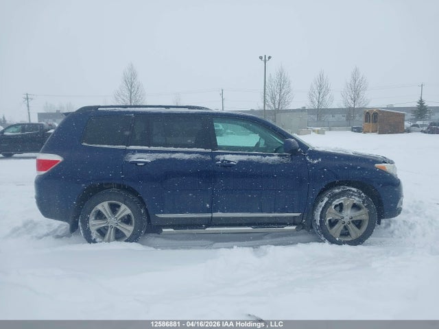 2012 Toyota Highlander Se მანქანა იყიდება აუქციონზე, vin: 5TDBK3EH6CS106649, აუქციონის ნომერი: 12586881