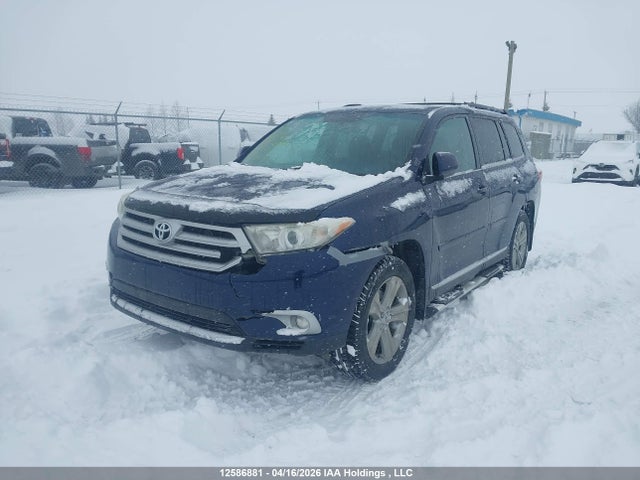 2012 Toyota Highlander Se მანქანა იყიდება აუქციონზე, vin: 5TDBK3EH6CS106649, აუქციონის ნომერი: 12586881