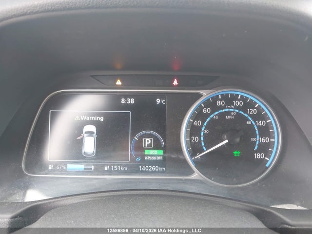1N4AZ1CPXKC313931 Nissan Leaf S/sl/sv