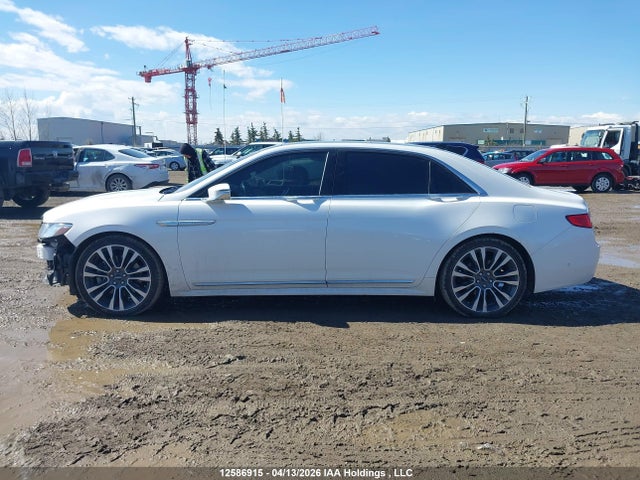 2018 Lincoln Continental Reserve მანქანა იყიდება აუქციონზე, vin: 1LN6L9NC6J5615354, აუქციონის ნომერი: 12586915