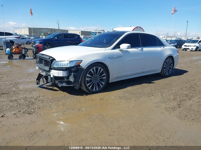 2018 Lincoln Continental Reserve მანქანა იყიდება აუქციონზე, vin: 1LN6L9NC6J5615354, აუქციონის ნომერი: 12586915