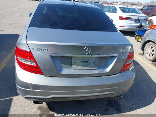 12586975 :رقم المزاد ، WDDGF8FB6CA638441 vin ، 2012 Mercedes-benz C 250 4matic مزاد بيع