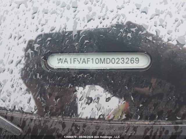 12586979 :رقم المزاد ، WA1FVAF10MD023269 vin ، 2021 Audi Q8 Prestige S-line مزاد بيع