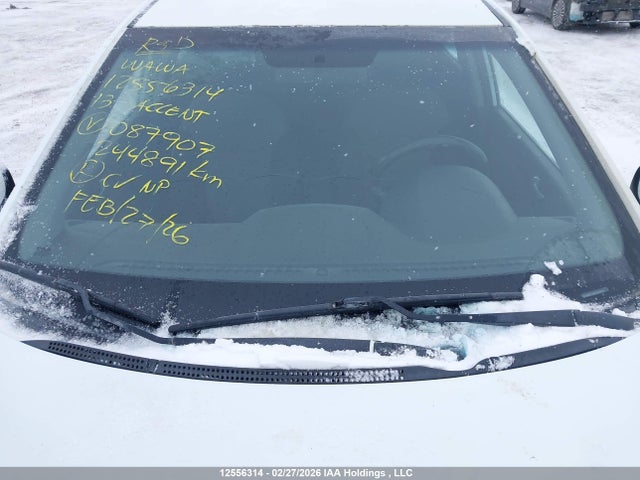 12556314 :رقم المزاد ، KMHCT5AE2DU087907 vin ، 2013 Hyundai Accent Gl مزاد بيع