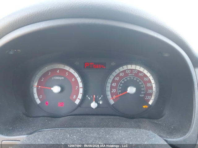2011 Kia Rio Lx/sx მანქანა იყიდება აუქციონზე, vin: KNADH4B35B6745364, აუქციონის ნომერი: 12587000