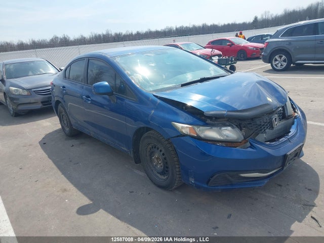 2013 Honda Civic Lx მანქანა იყიდება აუქციონზე, vin: 2HGFB2E45DH011574, აუქციონის ნომერი: 12587008