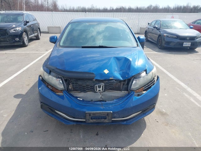 2013 Honda Civic Lx მანქანა იყიდება აუქციონზე, vin: 2HGFB2E45DH011574, აუქციონის ნომერი: 12587008