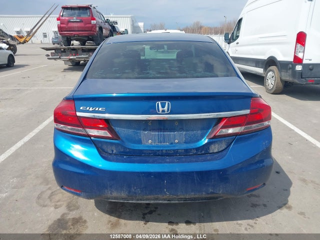 2013 Honda Civic Lx მანქანა იყიდება აუქციონზე, vin: 2HGFB2E45DH011574, აუქციონის ნომერი: 12587008