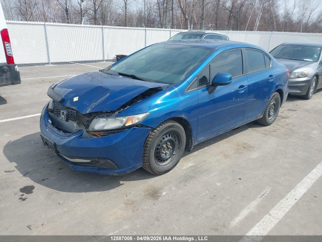 2013 Honda Civic Lx მანქანა იყიდება აუქციონზე, vin: 2HGFB2E45DH011574, აუქციონის ნომერი: 12587008