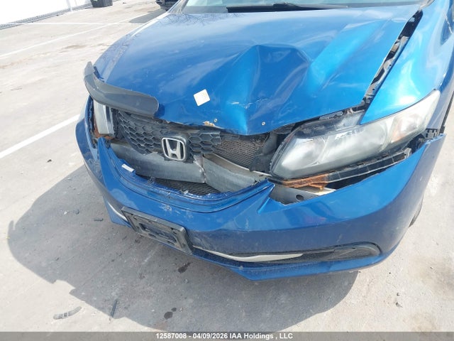 2013 Honda Civic Lx მანქანა იყიდება აუქციონზე, vin: 2HGFB2E45DH011574, აუქციონის ნომერი: 12587008