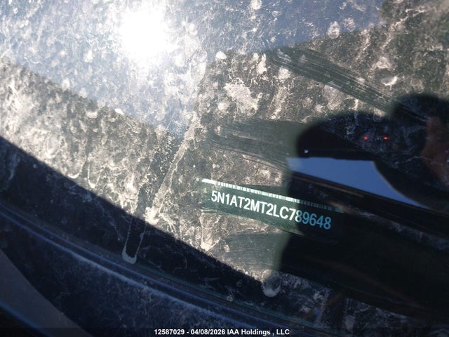 2020 Nissan Rogue S/sl/sv მანქანა იყიდება აუქციონზე, vin: 5N1AT2MT2LC789648, აუქციონის ნომერი: 12587029