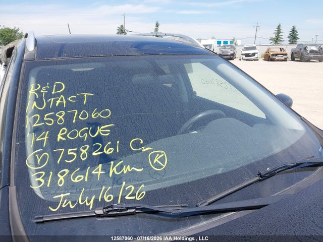 2014 Nissan Rogue S/sl/sv მანქანა იყიდება აუქციონზე, vin: 5N1AT2MM5EC758261, აუქციონის ნომერი: 12587060