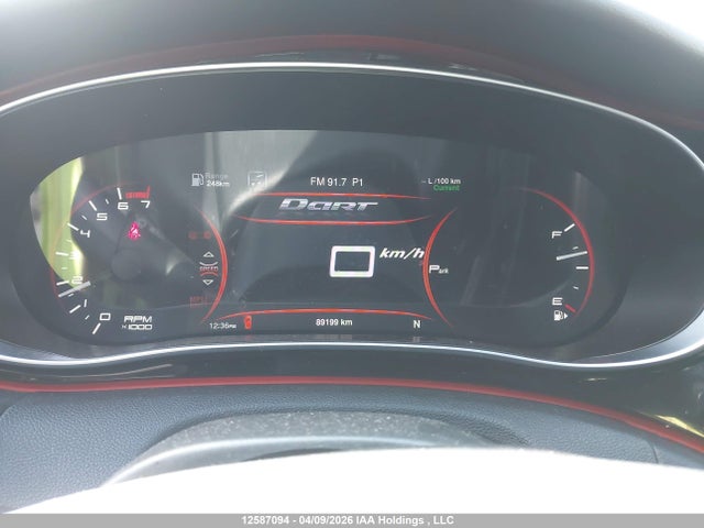 Aukcja sprzedaży 2016 Dodge Dart Gt Sport, vin: 1C3CDFGB9GD797027, numer aukcji: 12587094