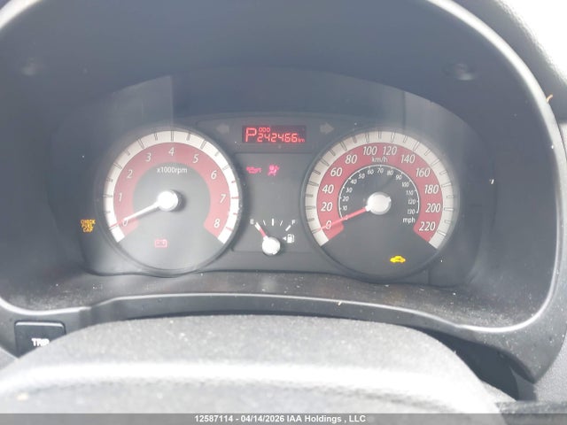 12587114 :رقم المزاد ، KNADH4B37B6858670 vin ، 2011 Kia Rio Lx/sx مزاد بيع