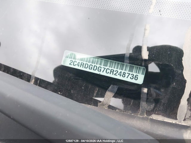 Aukcja sprzedaży 2012 Dodge Grand Caravan Crew, vin: 2C4RDGDG7CR248736, numer aukcji: 12587129