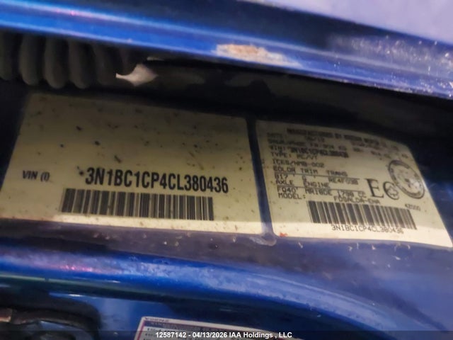 Продажа на аукционе авто 2012 Nissan Versa S/sl, vin: 3N1BC1CP4CL380436, номер лота: 12587142