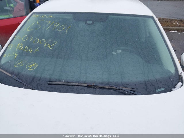12571901 :رقم المزاد ، 1VWAH7A31DC040068 vin ، 2013 Volkswagen Passat 2.5l Trendline مزاد بيع