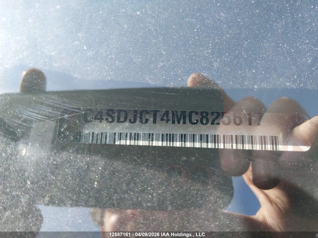 Продаж на аукціоні авто 2021 Dodge Durango R/t, vin: 1C4SDJCT4MC825617, номер лоту: 12587161