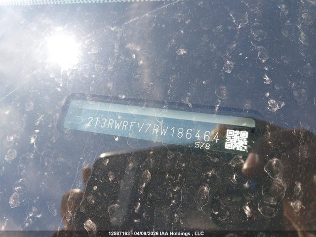 2T3RWRFV7RW186464 Toyota Rav4 Hybrid Xle