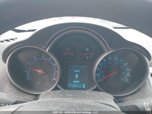 2012 Chevrolet Cruze Eco მანქანა იყიდება აუქციონზე, vin: 1G1PJ5SC3C7321647, აუქციონის ნომერი: 12587183