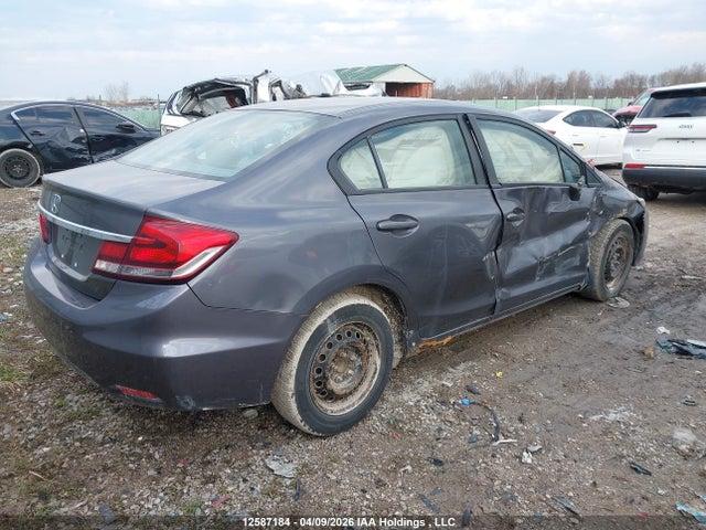 Aukcja sprzedaży 2015 Honda Civic Lx, vin: 2HGFB2F46FH026098, numer aukcji: 12587184