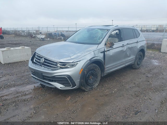 12587219 :رقم المزاد ، 3VV4B7AX2RM074564 vin ، 2024 Volkswagen Tiguan Sel R-line Black مزاد بيع