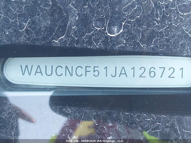 12587258 :رقم المزاد ، WAUCNCF51JA126721 vin ، 2018 Audi A5 Prestige مزاد بيع