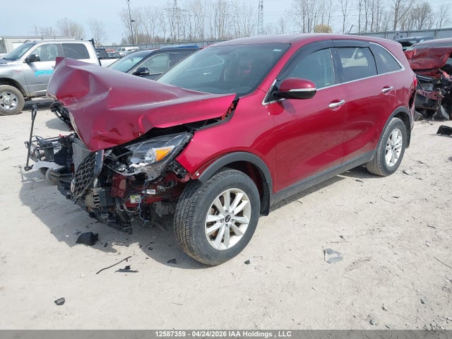 2019 Kia Sorento 2.4l Lx მანქანა იყიდება აუქციონზე, vin: 5XYPG4A34KG562362, აუქციონის ნომერი: 12587359
