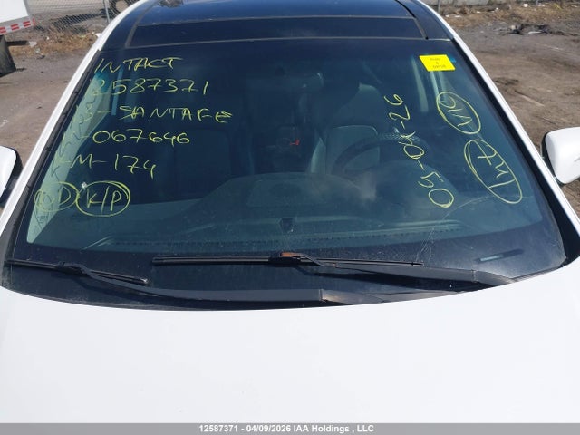 12587371 :رقم المزاد ، 5XYZUDLA8DG067646 vin ، 2013 Hyundai Santa Fe مزاد بيع