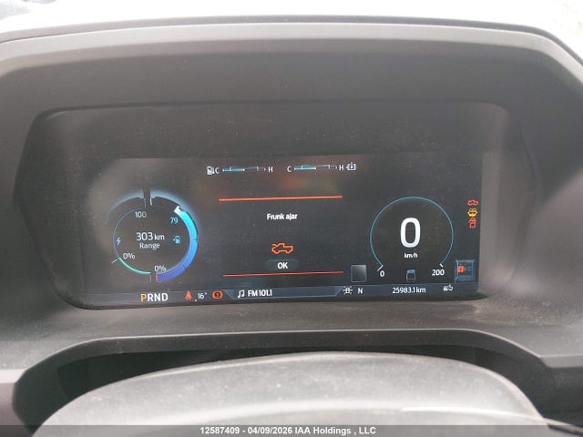 12587409 :رقم المزاد ، 1FT6W5L71SWG03165 vin ، 2025 Ford F-150 Lightning مزاد بيع