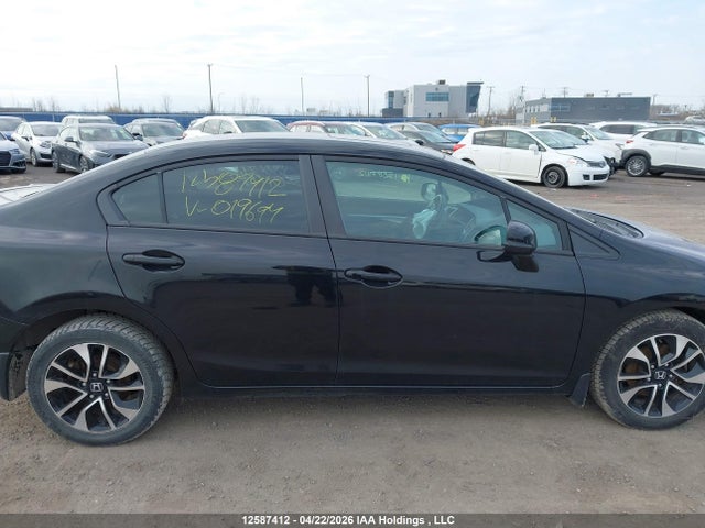 Auction sale of the 2013 Honda Civic, vin: 2HGFB2F51DH019694, lot number: 12587412