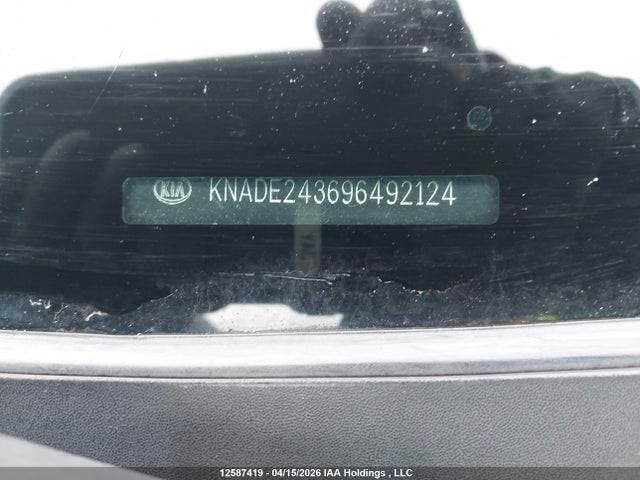 12587419 :رقم المزاد ، KNADE243696492124 vin ، 2009 Kia Rio 5 Sx مزاد بيع