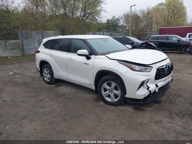 12587430 :رقم المزاد ، 5TDBBRCH5MS521694 vin ، 2021 Toyota Highlander Hybrid Le مزاد بيع